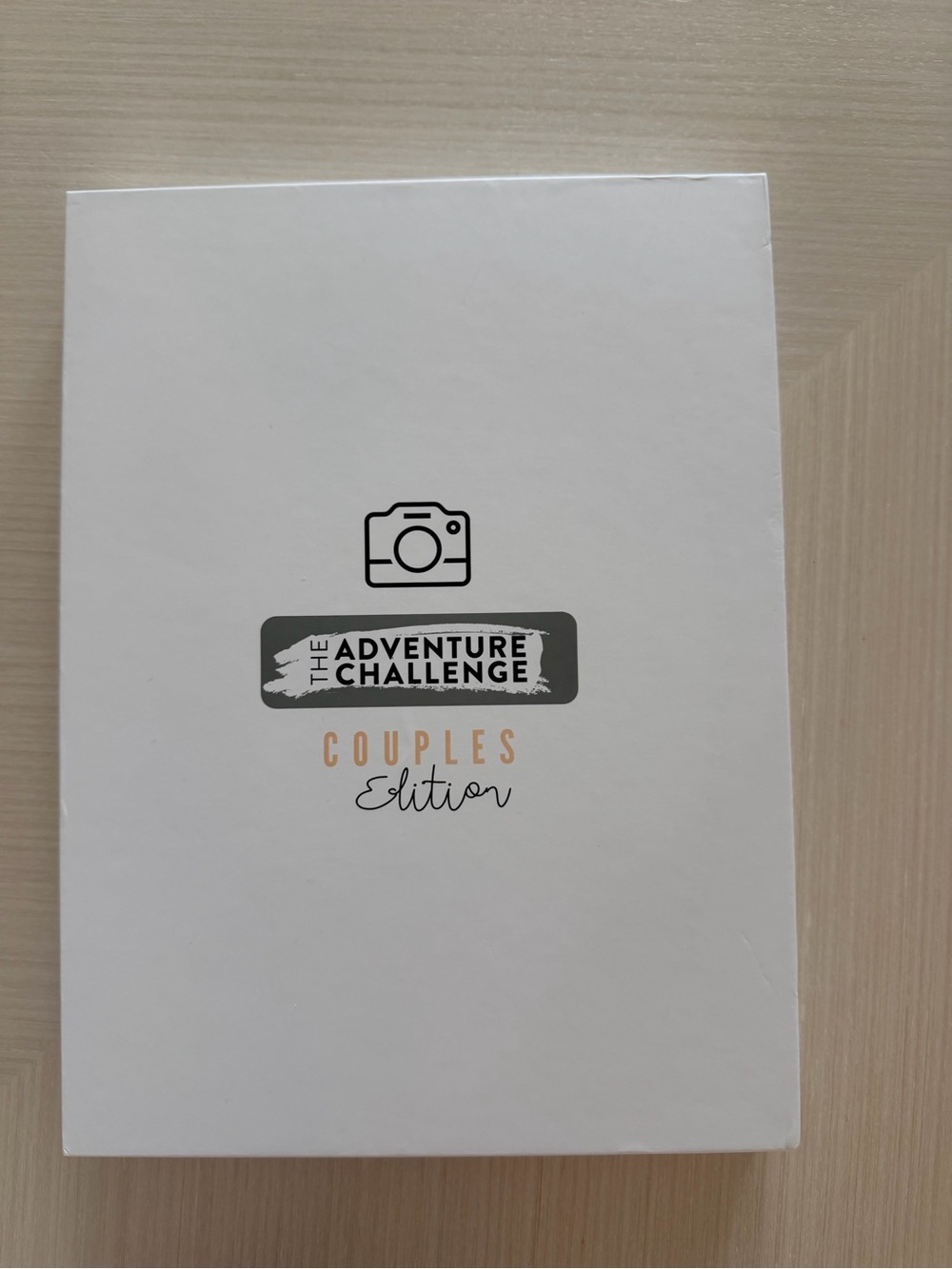 The Adventure Challenge Couples Edition - White Box & book set